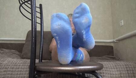 Socks worn and smelly and stagnant 3Ssm