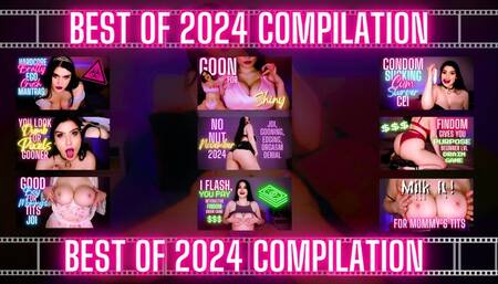 BEST OF 2024 COMPILATION *MEGA PACK* (JOI, Interactive Games, Cuckold, Pixel Loser Porn, CEI, Tits & Ass Worship, Findom, FemDom POV)