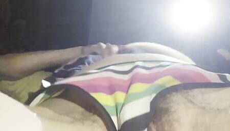 This is my first time cumming on camera