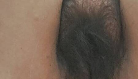 stepmother already urinated bent over receiving the air in her pussy