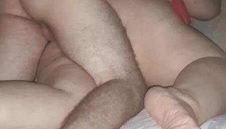 That's how I found my stepsister lying down and I went up to her ass to lick it