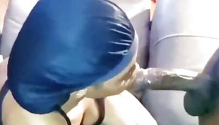 SMOKING 420 && fucking my Ebony Stepsister after work
