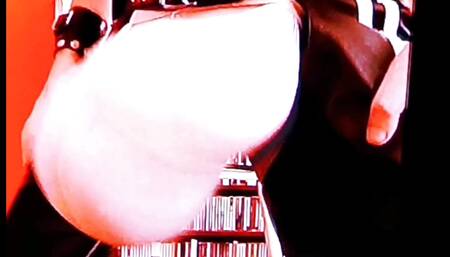 Freaking Big Obscene Silicone Filled Genitals