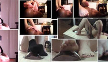Sweaty Smelly Foot Smothering Compilation - Volume 3 - 720p