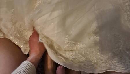 Femdom foot job from Princess Ice!