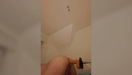 Getting fucked hard, deep and fast by my fuck machine