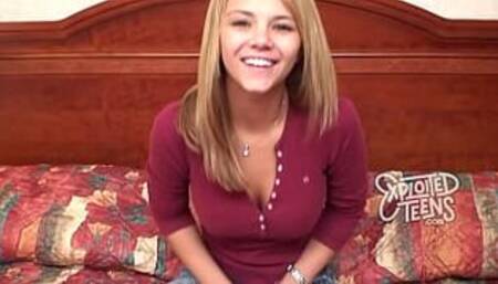 Ashlynn Brooke makes her first porn