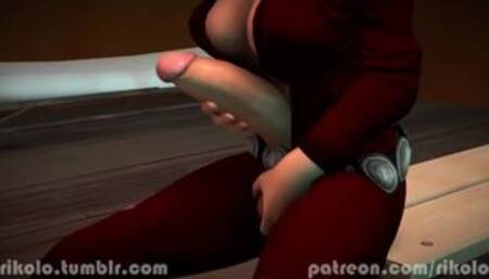 futanari police fucks prisoner part one