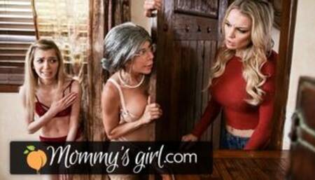 Mrs. Doubtfucker Almost Caught with Step-Teen!