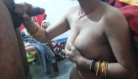 Neighbor's Bhabhi Gave a Great Blowjob