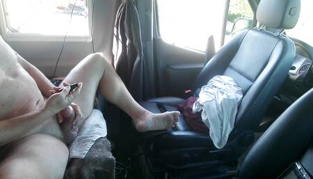Love masturbating in my sprinter van totally naked in public