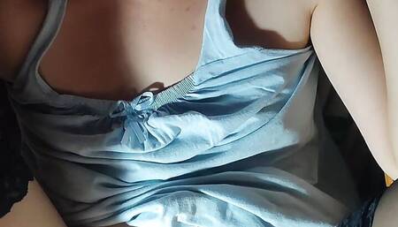 My Friend From Russia Fills My Tight Asian Pussy with Cum and Keeps Fucking It
