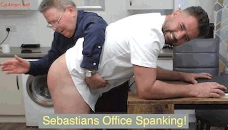 Sebastian's Office Spanking  Quick Download Version