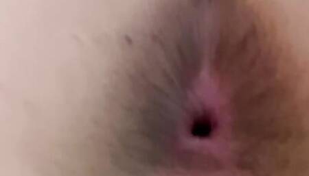 Arab opens and closes his big buttock