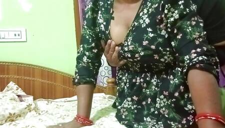 Mumbai MILF Office Friend Boob Pressing and Hardcore Fucking- Real Couple Hot Sex