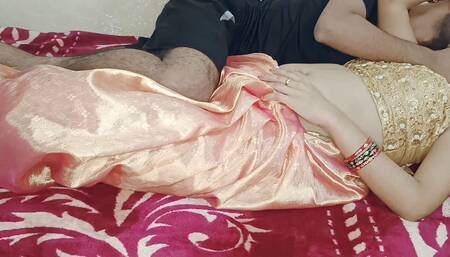 Saree New Married Wife Fucking so Beautiful