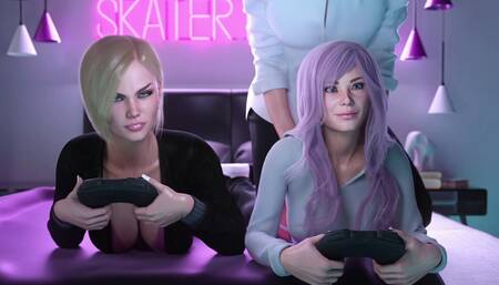 Apocalust:game Night with My Best Friends -hard Sex!fucking My Friend's Delicious Pussy 3D Hentai Game