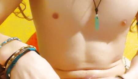 Young Boy pleasure