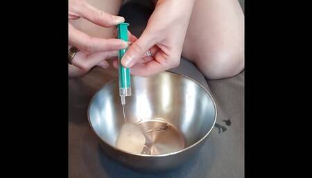 Sperm directly into the uterus