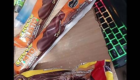 5 Mints Icecream Delicius Hot Fuck My Holes and Squirt Cum Alot Body for My Dadd