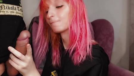 Young Sissy Really Likes Sucking Dick!