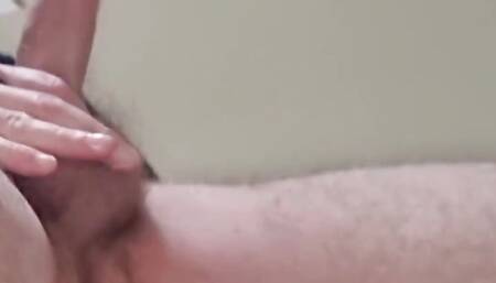 Amateur  Italian Dialogue - Close up Cumshot with Big Cock