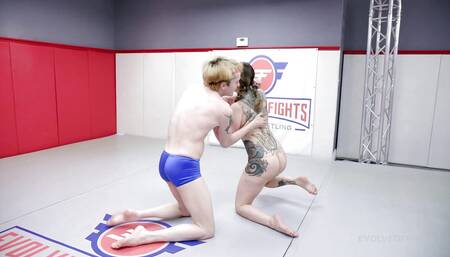Vanessa Vega vs Fuck Buck - Buck Takes Another Pegging and Loves It