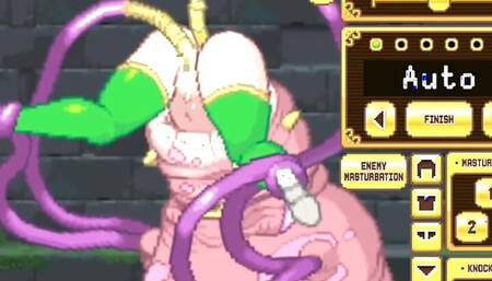 Anime Hard core Gameplay Between Gril and Spider , with Cumshot and Sucking