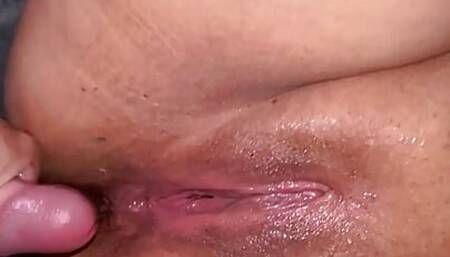 Bbw sloppy creampie