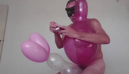 Cum on balloon