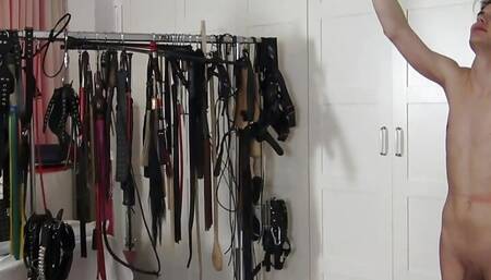 cruel domina whip slave hard