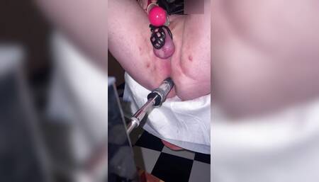 Lady Abraxa test her machine on me.
