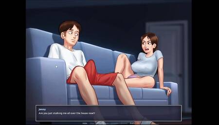 Summer Time saga Sexual gameplay (Step Sister)