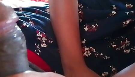 village girl has sex with her husband and takes out his milk