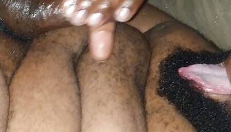 Swallowing my big cum load