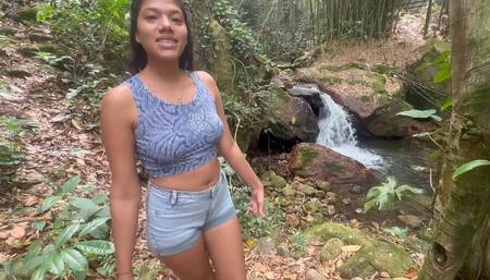 I Go On A Hike To The Woods With My Shy Stepsister And We End Up Fucking Hard Until I Cum In Her Ass