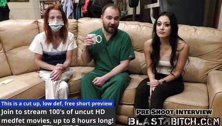 Blaire Celeste Gives Two Blowjobs Before Getting Blasted With Cum