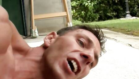 Brutal double penetration and hot anal creampie