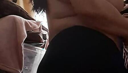 cream on pussy and body