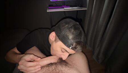 POV A friend sucked my dick