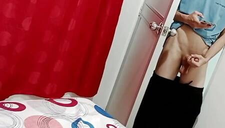 I touch my stepsister's horny pussy and cum in my mouth while her boyfriend is on a trip - En Espa&ntilde;ol
