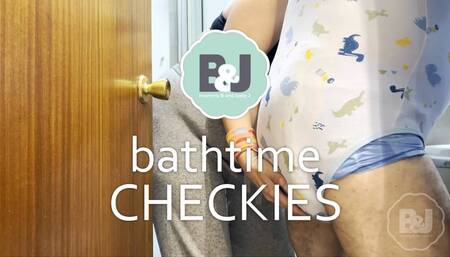 Bathtime checkies