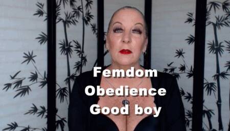 Lifestyle Femdom Obedience Good Boy (WMV)