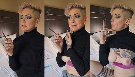 720p I Get Caught Smoking and Masturbating in your Parents House!