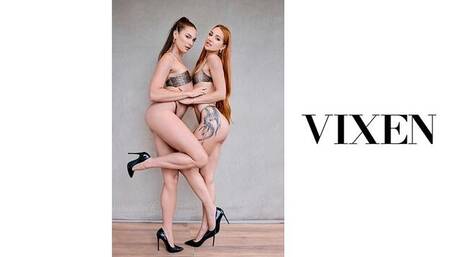 Little Dragon and Katrina Colt are fucking with a shared lover