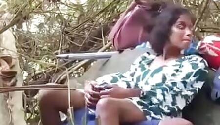 I licking my girl friend pussy, she is moaning