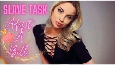 Slave Task: Adopt A Bill (Beta Safe Censored Loser Porn)