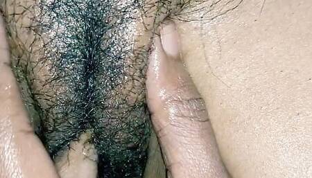I meet my school girl friend after marriage I love her so much so I use oil and open her clothes and fingering herself