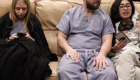 Jasmine Rose's Thigh Gets Blasted With Cum, POV Version