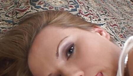 Super hot black threesome ends in a foursome facial cumshot